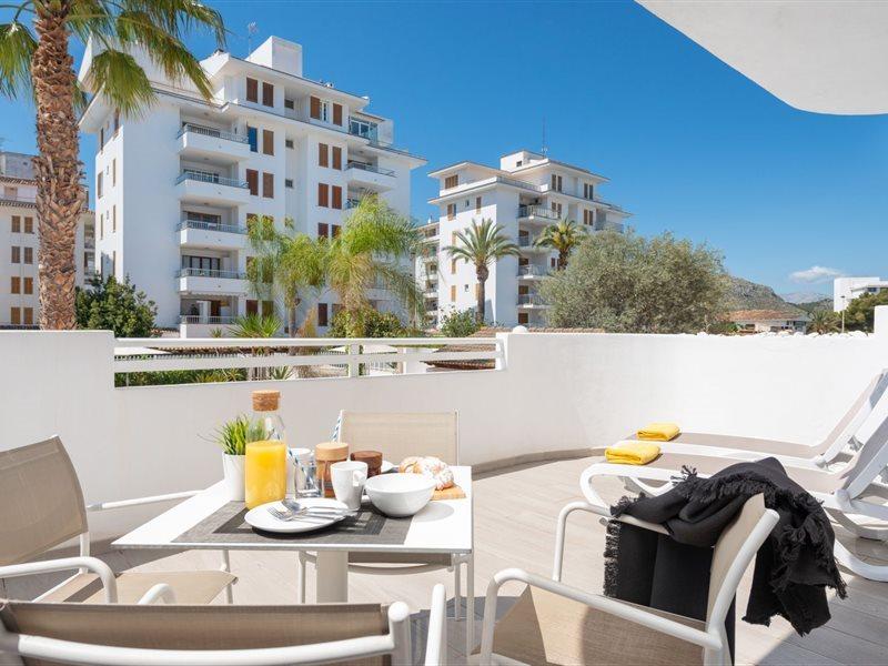 Olive Beach Apartamentos Port d'Alcúdia Extérieur photo